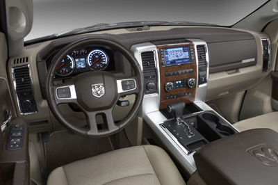 dodge ram interior depiction